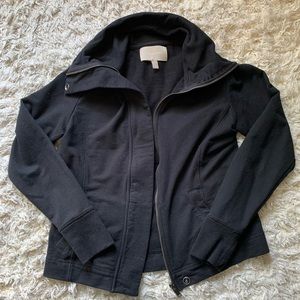 Banana Republic black zippered jacket